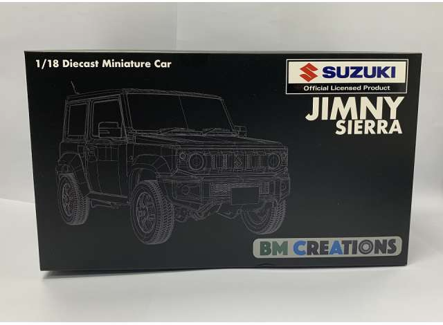 SUZUKI JIMNY JB74 Kinetic Yellow 1:18 BM Creations