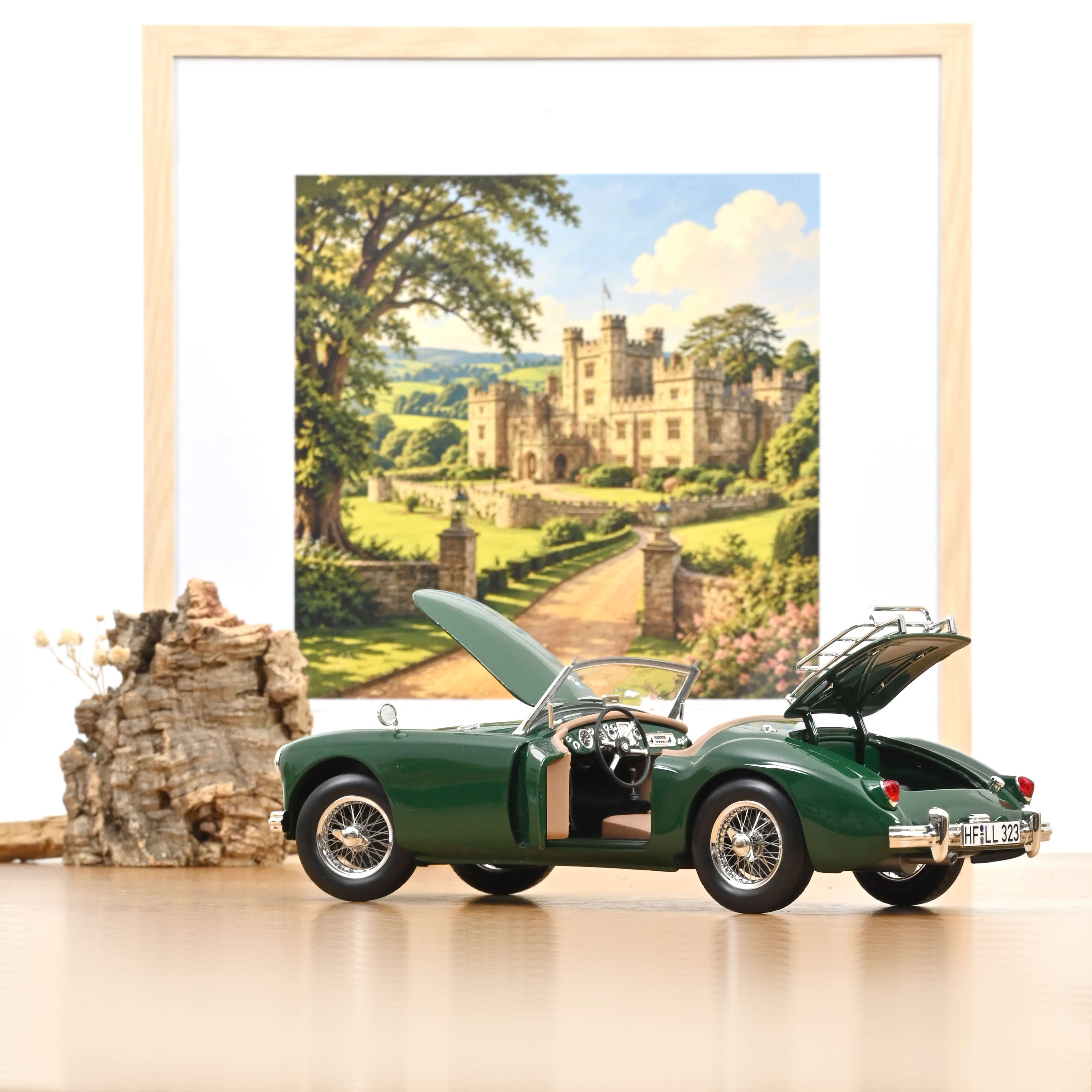 MGA 1955 British Racing Greenr 1:18 Norev