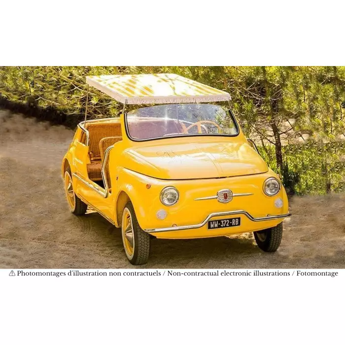 Fiat 500 Jolly 1965 Gelb 1:18 Norev