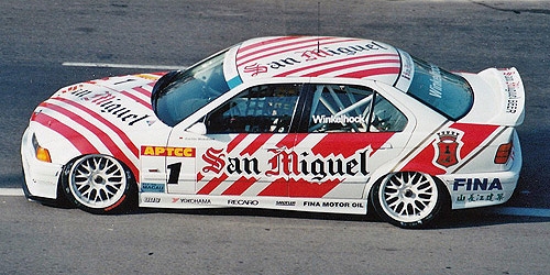 BMW 318IS CLASS II BMW TEAM SCHNITZER WINKELHOCK – WINNER MACAU GUIA RACE 1994 #1 1:18 Minichamps