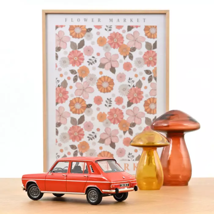 Simca 1100 TI 1974 Sumatra Red 1:18 Norev