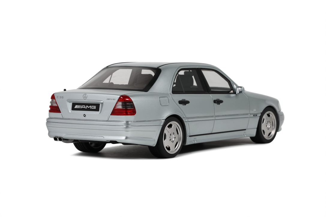 MERCEDES-BENZ C36 AMG W202 SILVER 1990 OT443 1:18 Otto Models 