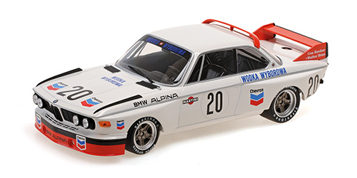 BMW 3.0 CSL BMW ALPINA BRUN/KOCHER 24H SPA 1973 1:18 Minichamps BMW 3.0 CSL BMW ALPINA BRUN/KOCHER 24H SPA 1973 1:18 Minichamps