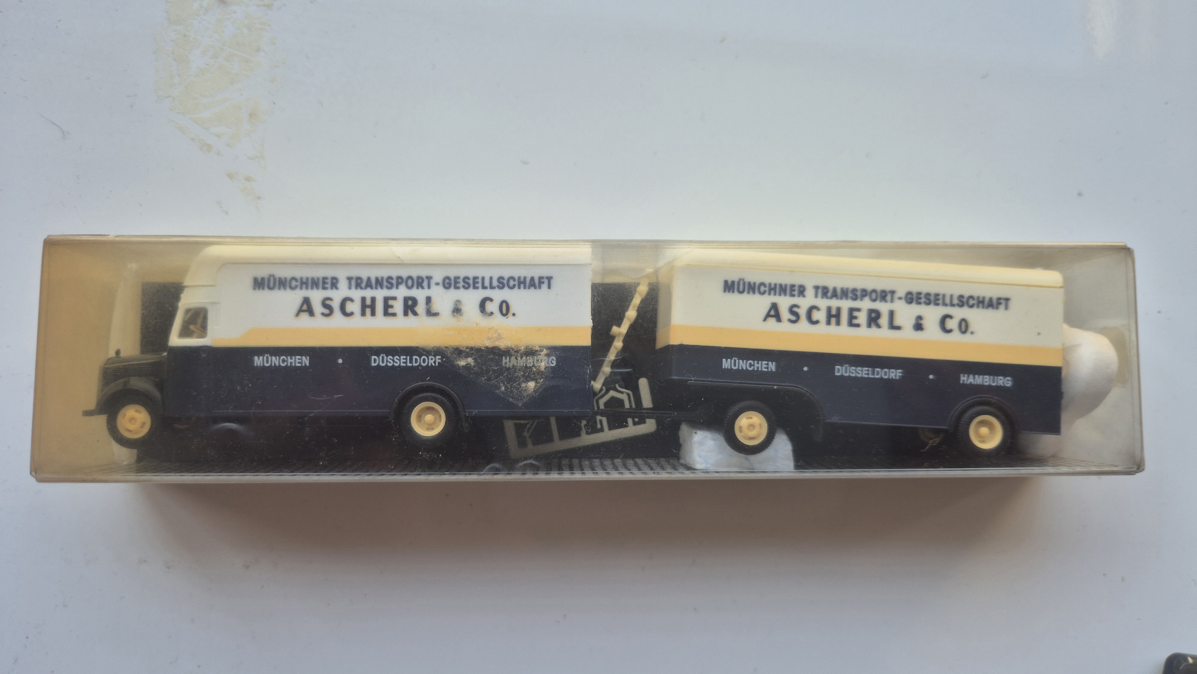 Mercedes Benz Hängerzug Ascherl & Co1:87 AlBEDO 