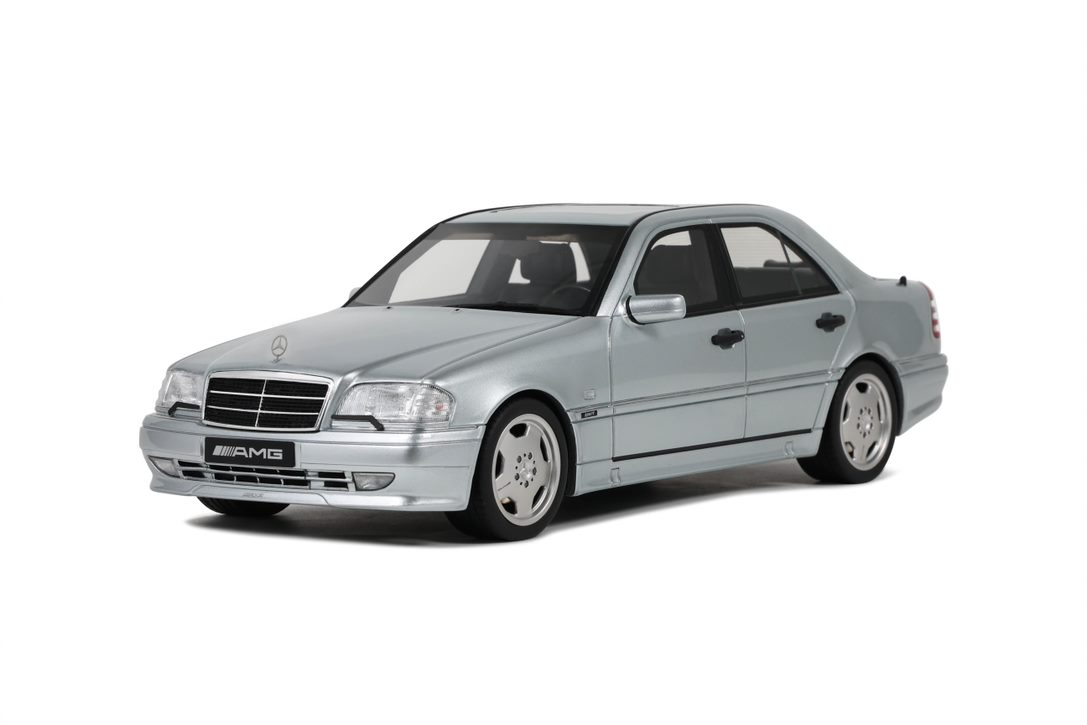 MERCEDES-BENZ C36 AMG W202 SILVER 1990 OT443 1:18 Otto Models 