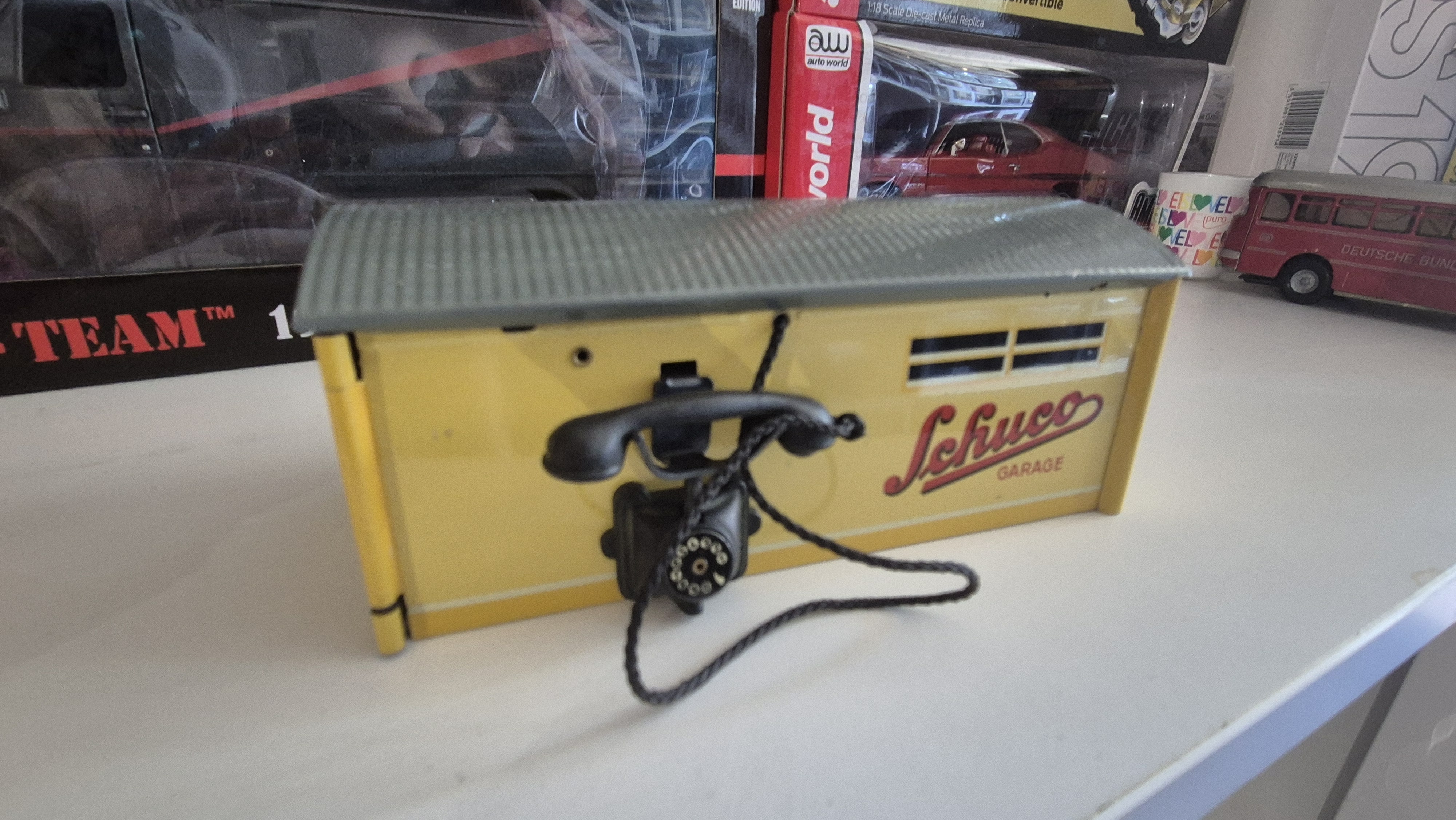 SCHUCo Garage 01080 *Vintage* Blechspielzeug 