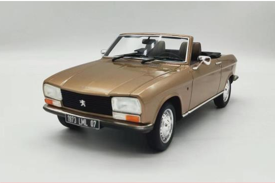Peugeot 304 Cabriolet 1973 gold met. 1:18 Cult Scale Models