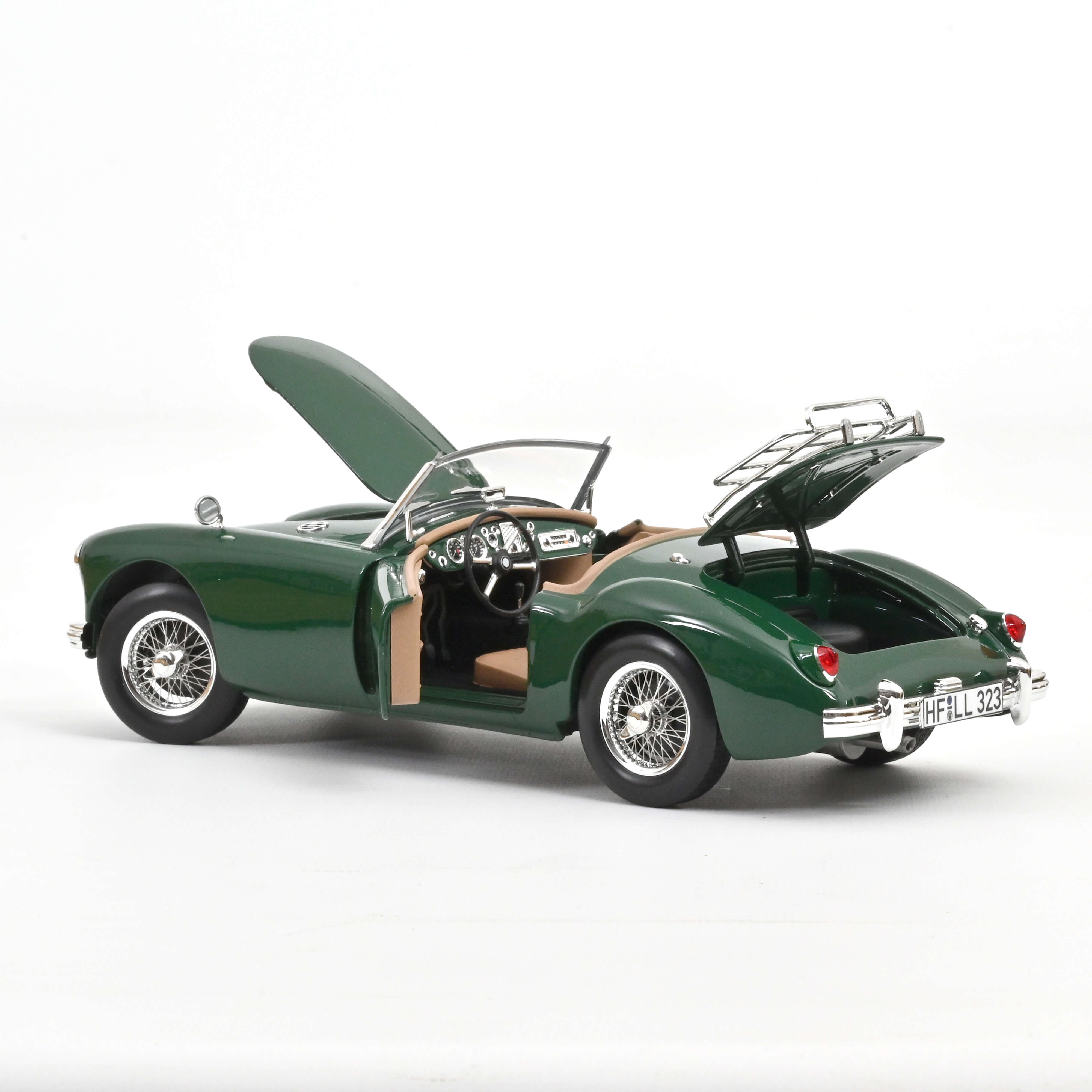 MGA 1955 British Racing Greenr 1:18 Norev