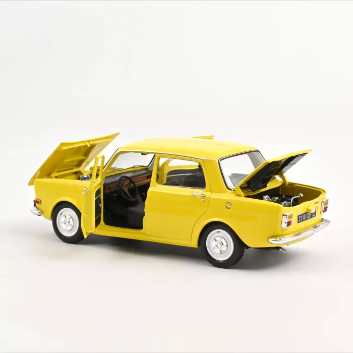 SIMCA 1000 LS 1974 MAYA YELLOW 1:18 Norev 