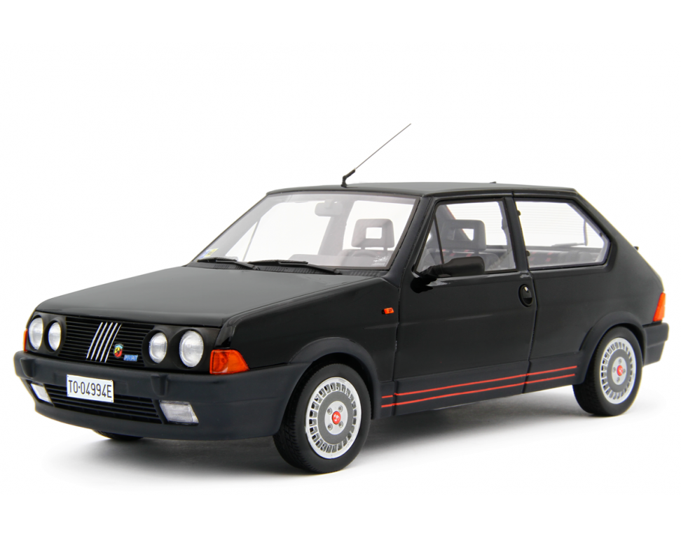 FIAT RITMO 130 TC ABARTH Schwarz 1985 LM181C 1:18 1:18 Laudoracing Model 