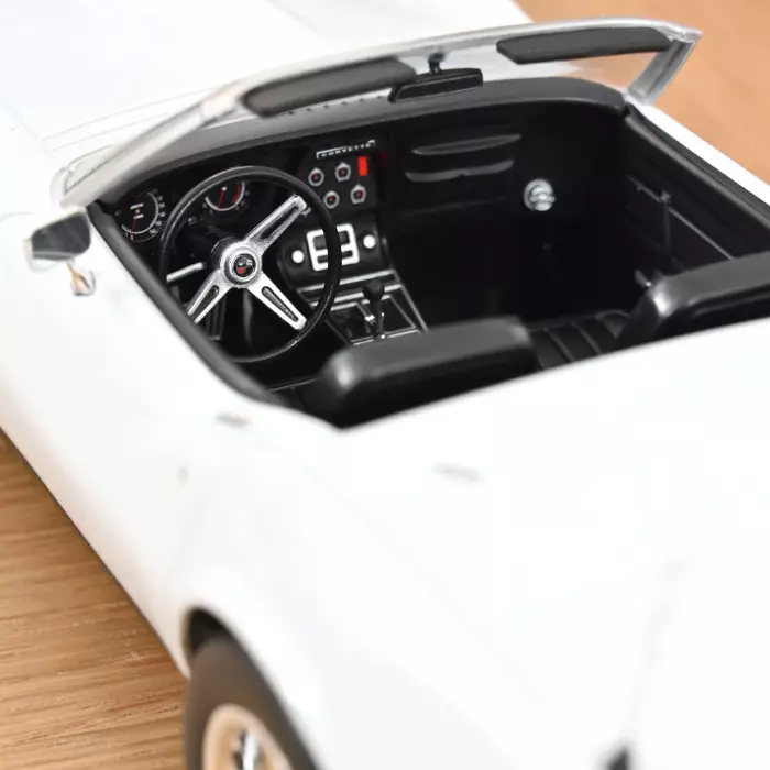 Chevrolet Corvette Convertible 1969 Can Am Weiß 1:18 Norev