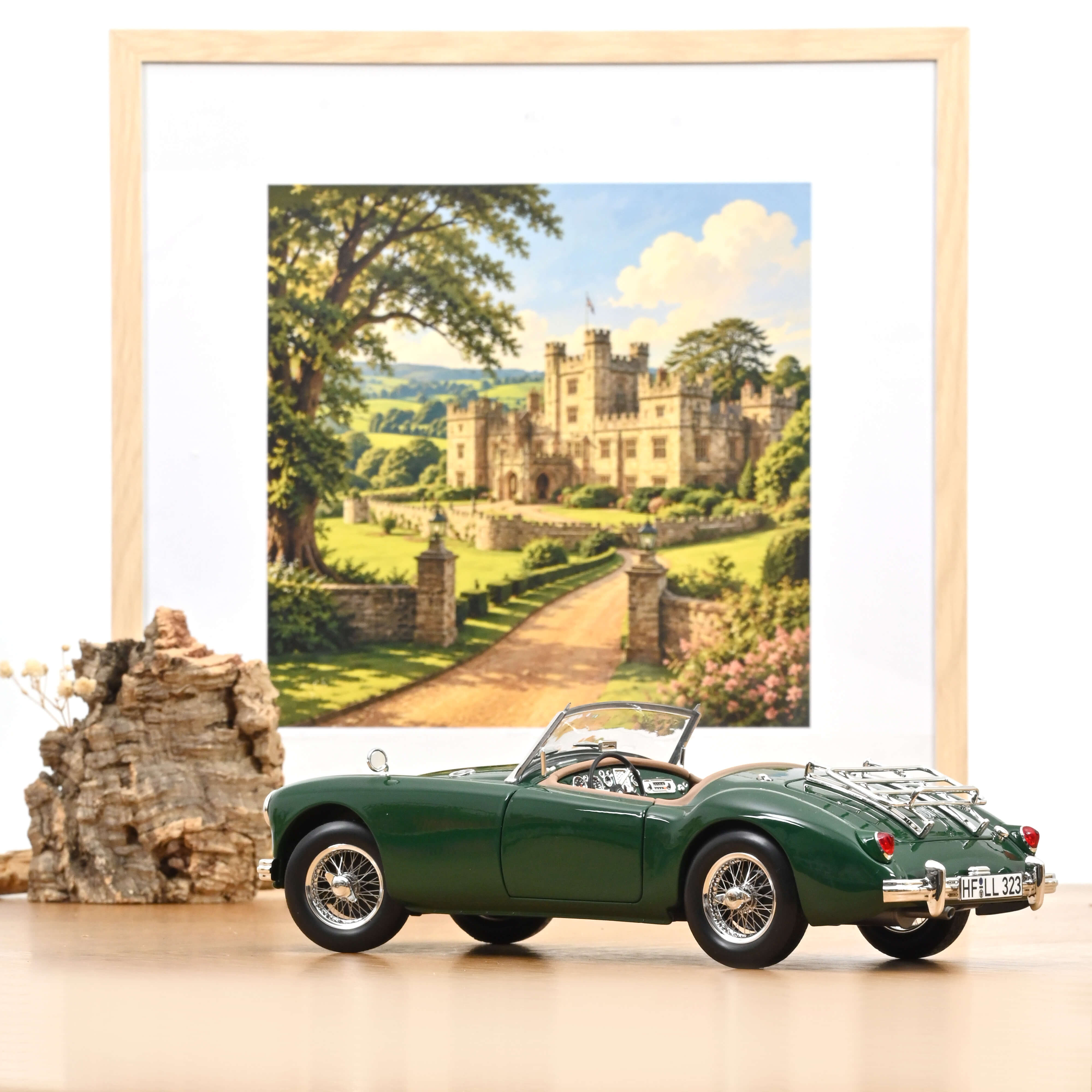 MGA 1955 British Racing Greenr 1:18 Norev