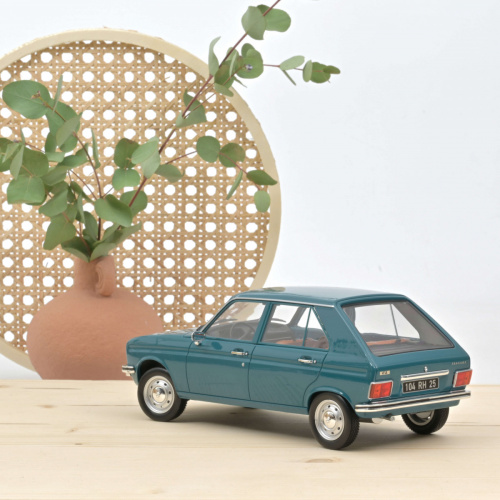 Peugeot 104 GL 1977 Régence Blue 1:18 Norev