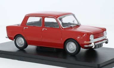 Simca 1000 (1976) red 1:24 Hachette 