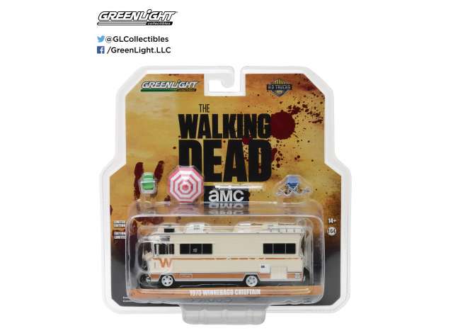 Winnebago Chieftain 1973 The Walking Dead Dale 1:64 Greenlight