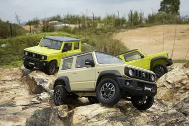 SUZUKI JIMNY JB74 White 1:18 BM Creations  