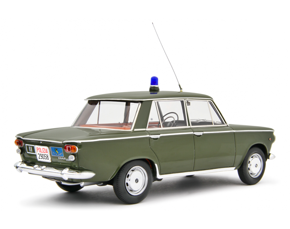 FIAT 1500 POLIZIA 1961 LM180-PO 1:18 Laudoracing Model