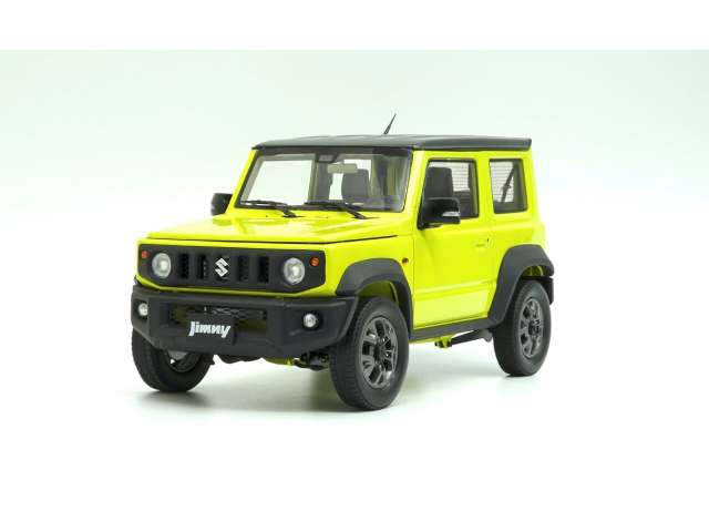 SUZUKI JIMNY JB74 Kinetic Yellow 1:18 BM Creations