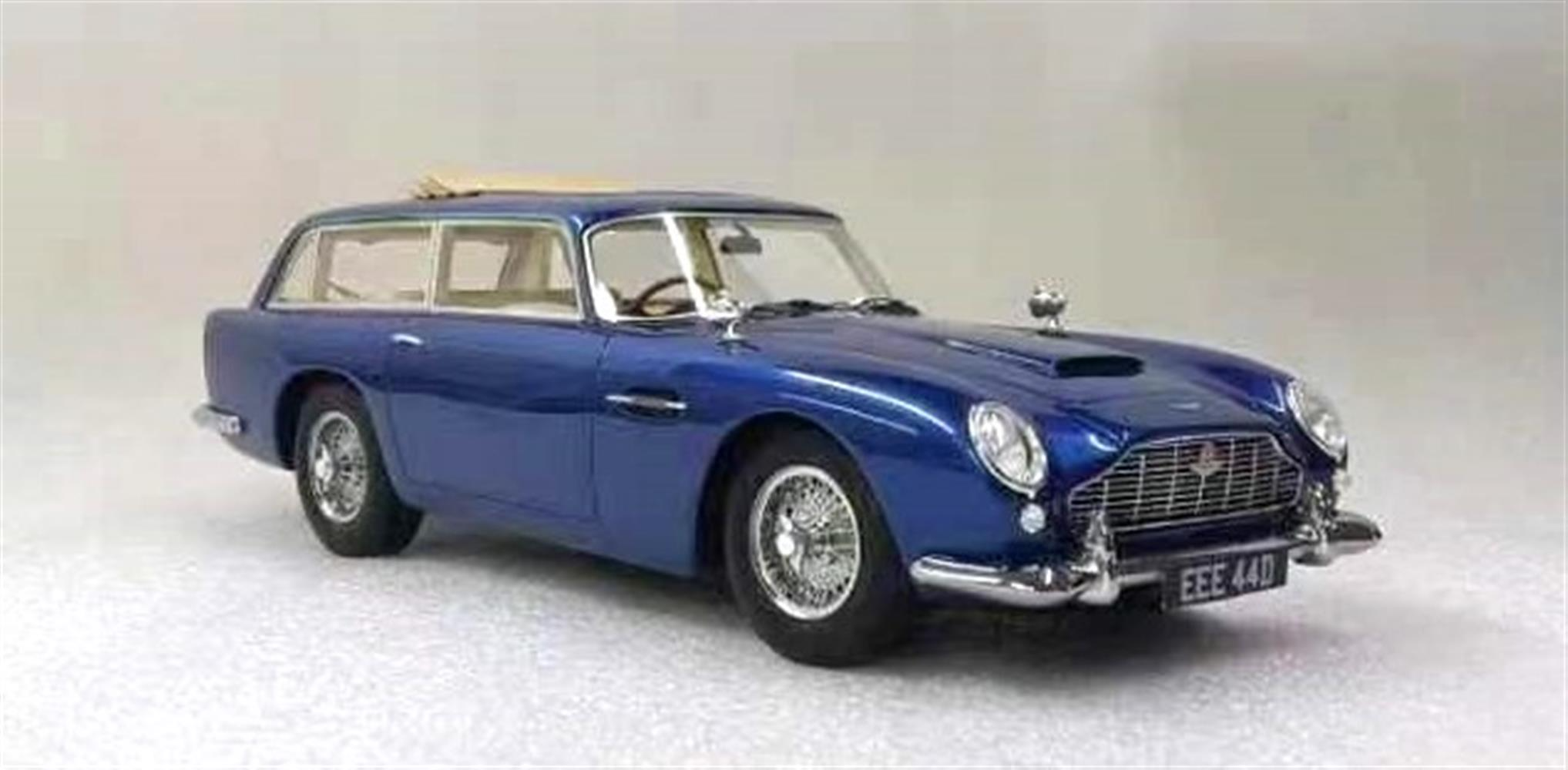 Aston Martin SB Harold Radford blue metallic 1:18 Cult Scale Models