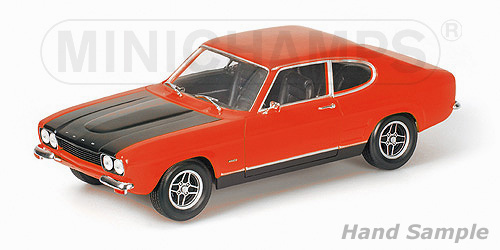 Ford Capri RS2600 1970 rot/schwarz 1:18 Minichamps