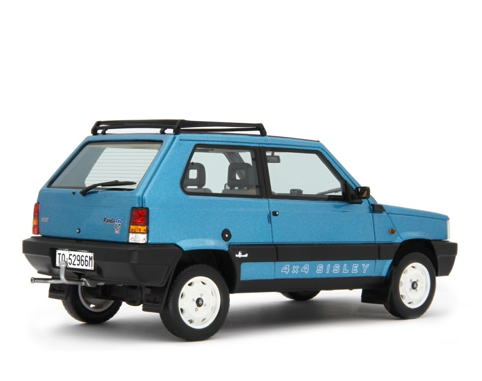FIAT PANDA 4X4 SISLEY 2 1989 Blau metallic LM144D2 1:18 1:18 Laudoracing Model 