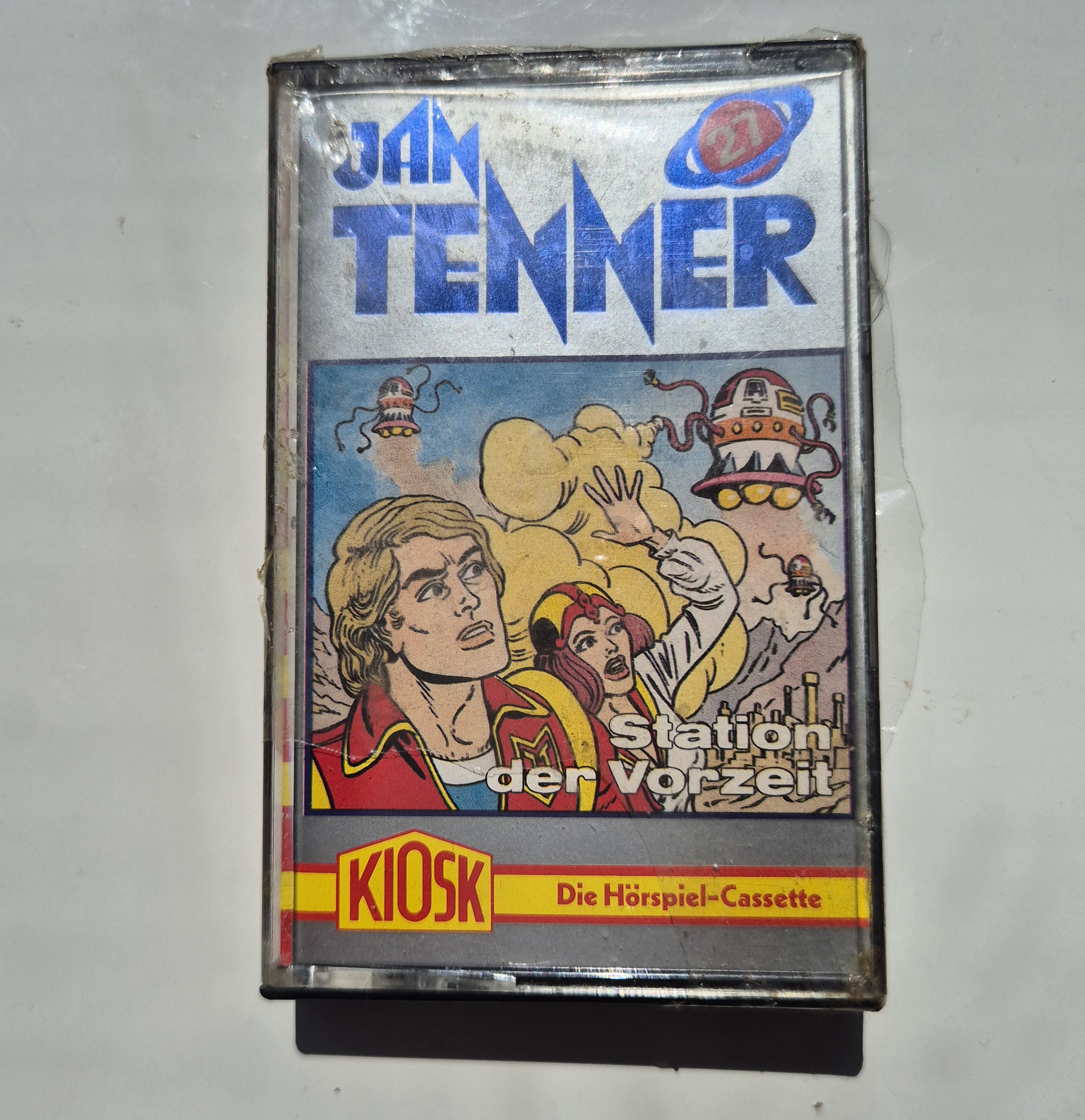 Jan Tenner 27Station der Vorzeit *MINT VERSCHWEISST**80s alte Auflage* Hörspiel MC *Kult*