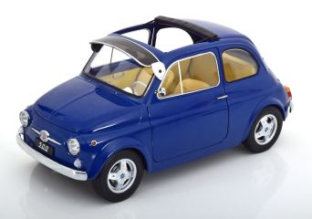 Fiat 500 F Custom Darkblue  1:12 KK Scale