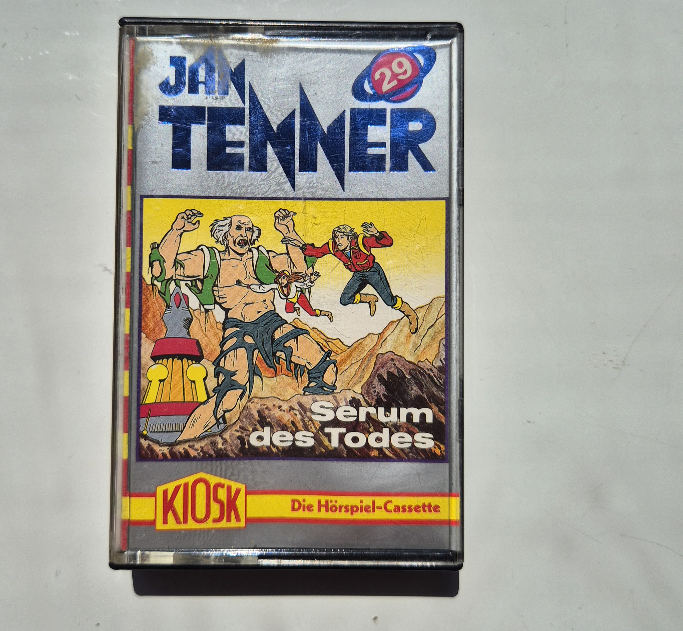 Jan Tenner 29 Serum des Todes *80s alte Auflage* Hörspiel MC *Kult* 