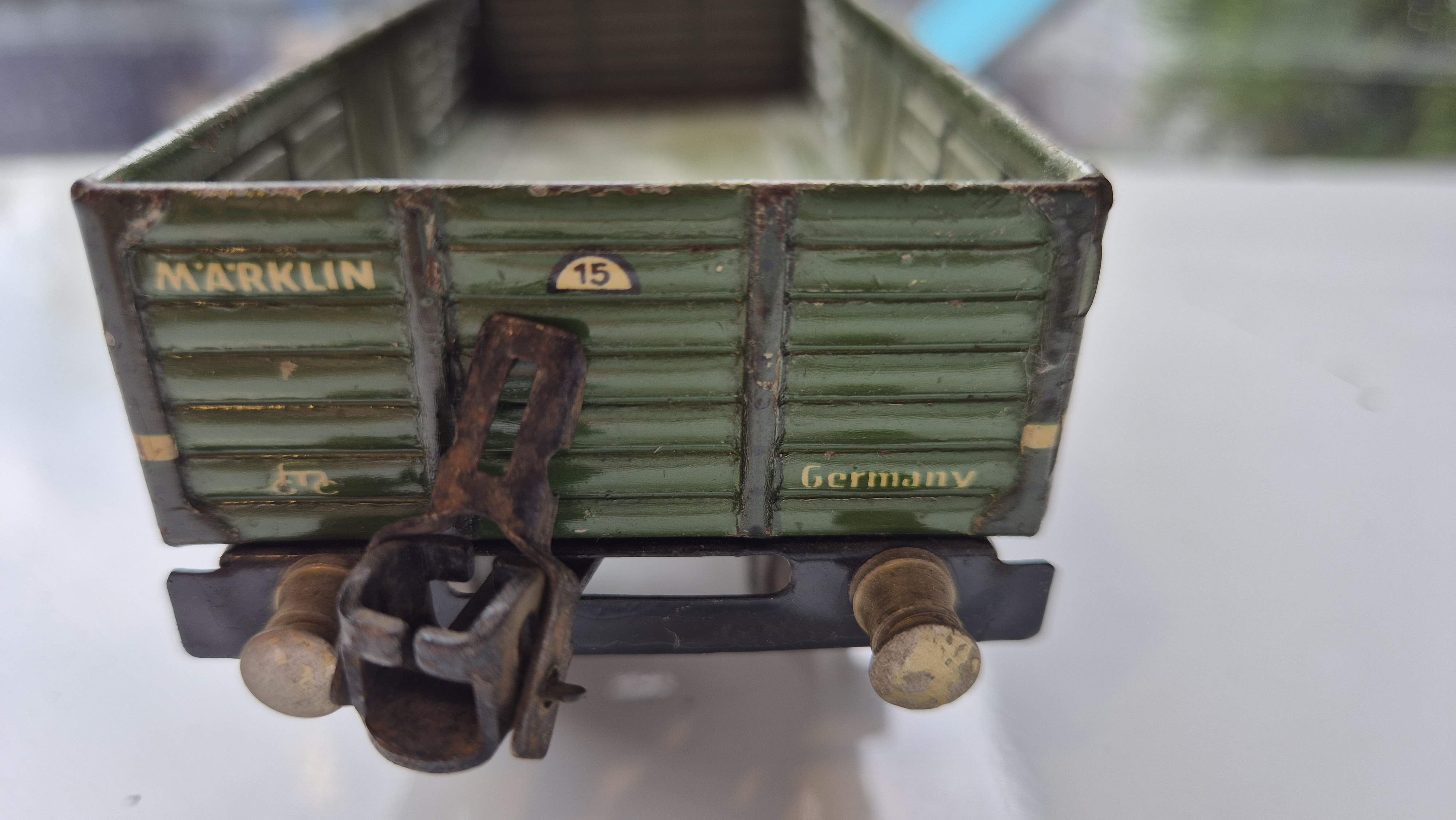 Spur 0 Hochboardwagen Deutsche Reichsbahn Halle Märklin