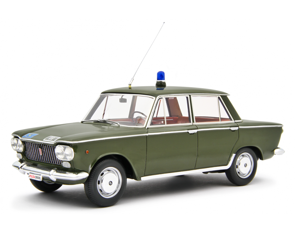 FIAT 1500 POLIZIA 1961 LM180-PO 1:18 Laudoracing Model