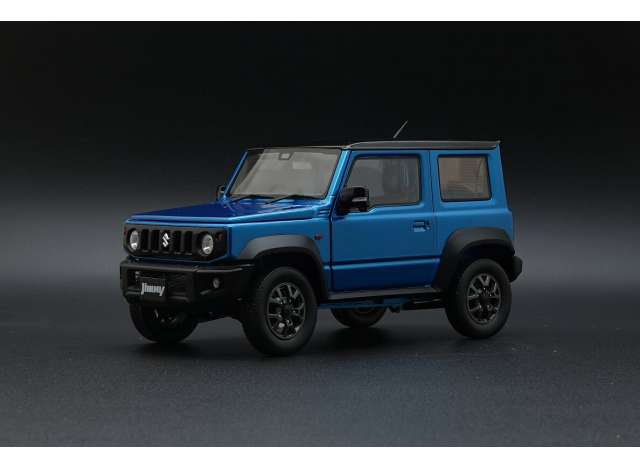 SUZUKI JIMNY JB74 brisk blue metallic 1:18 BM Creations 