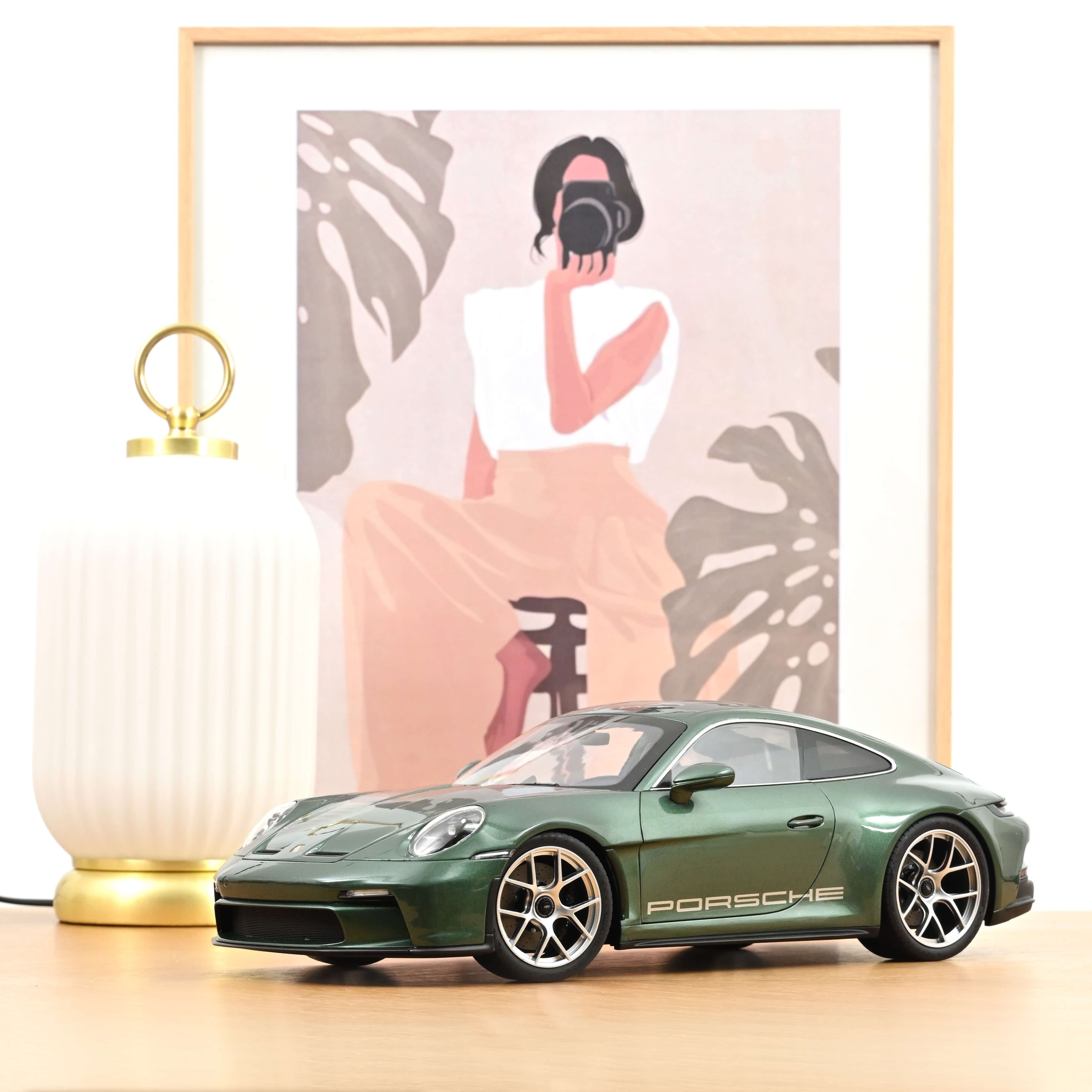 PORSCHE 911 S/T 2023 MEISSENBLUE 1:18 Norev