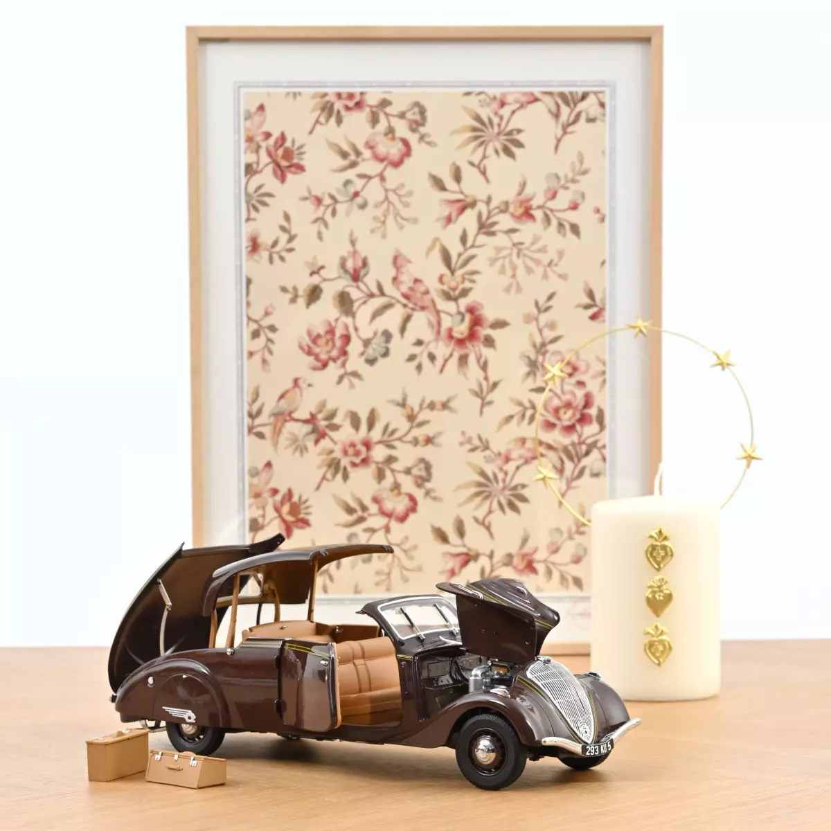 Peugeot 402 Eclipse 1937 Chocolat 1:18 Norev