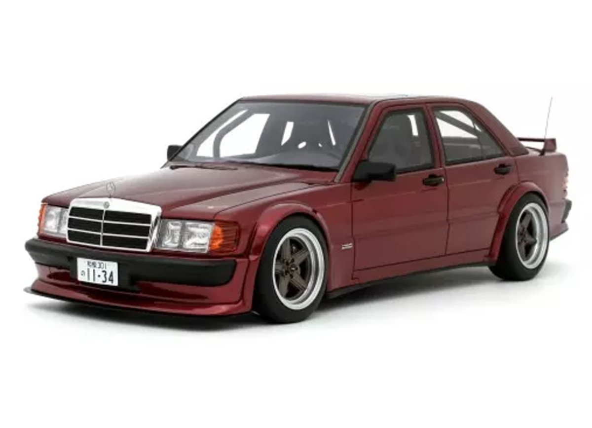 RAUH-WELT REPUBLIK 190E  2,5-16 ALMANDINE RED 512 2016 OT1083 1:18 Otto Models