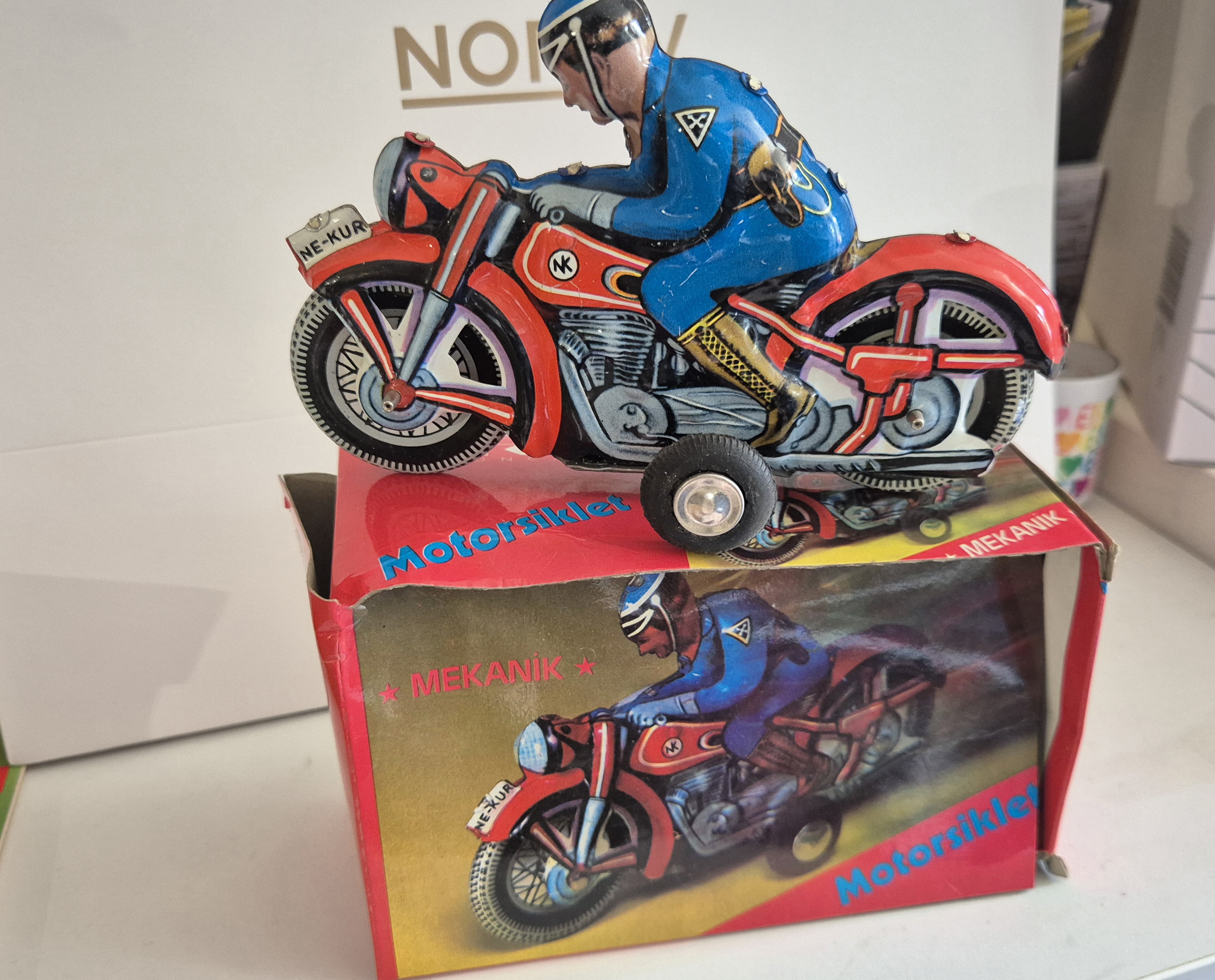 Ne-KUR Blech Motorrad *Vintage* 