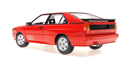AUDI QUATTRO 1980 RED 1:18 Minichamps