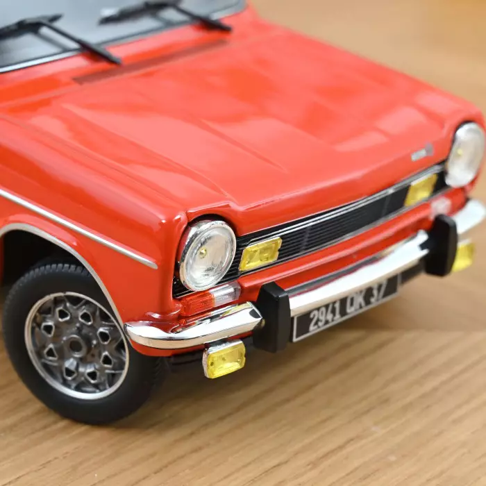 Simca 1100 TI 1974 Sumatra Red 1:18 Norev