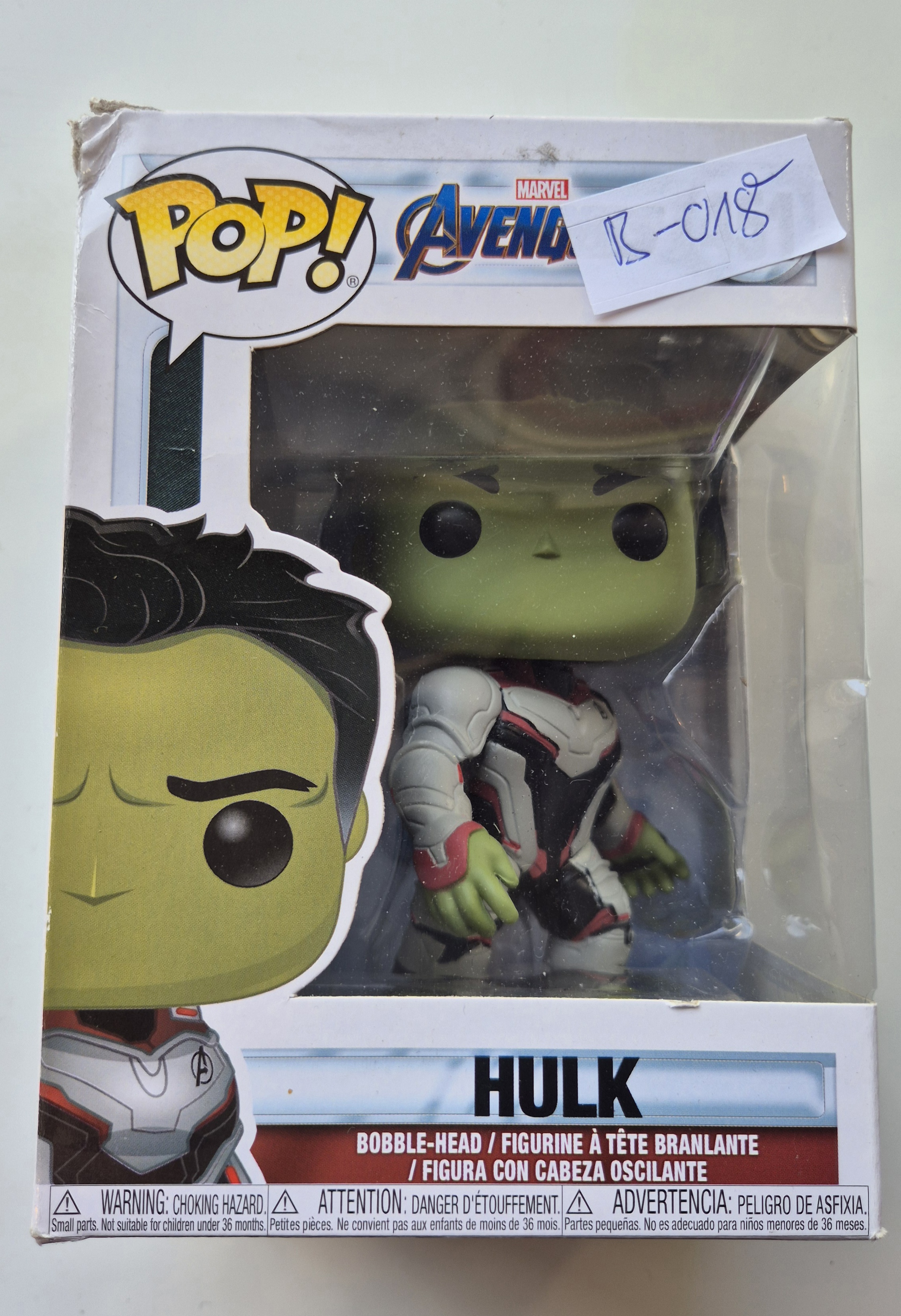 FUNKO POP Figur Avengers Hulk #451 *RAR*  
