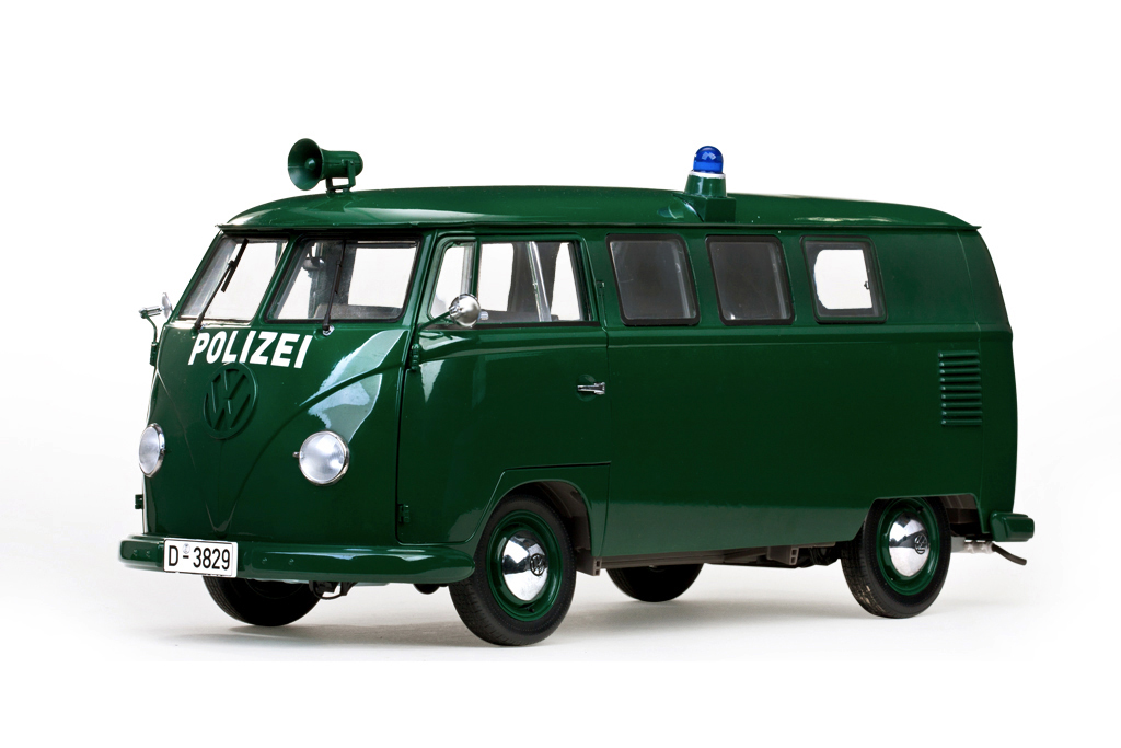 VW T1 Samba Bus 1956 Polizei Bus 1:12 Sunstar 