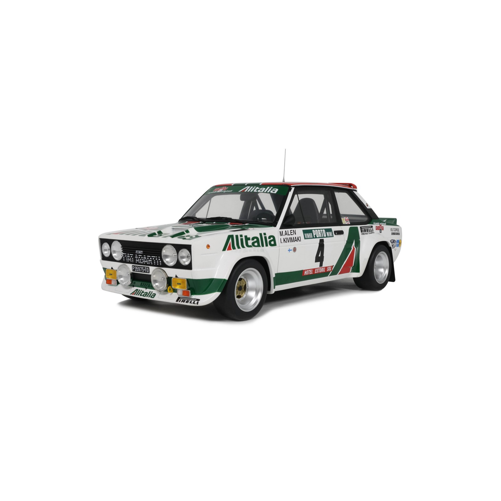 Fiat 131 Abarth Rallye Portugal 1978 G093 1:12 Otto Models
