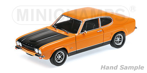 Ford Capri RS2600 1970 orange/schwarz 1:18 Minichamps