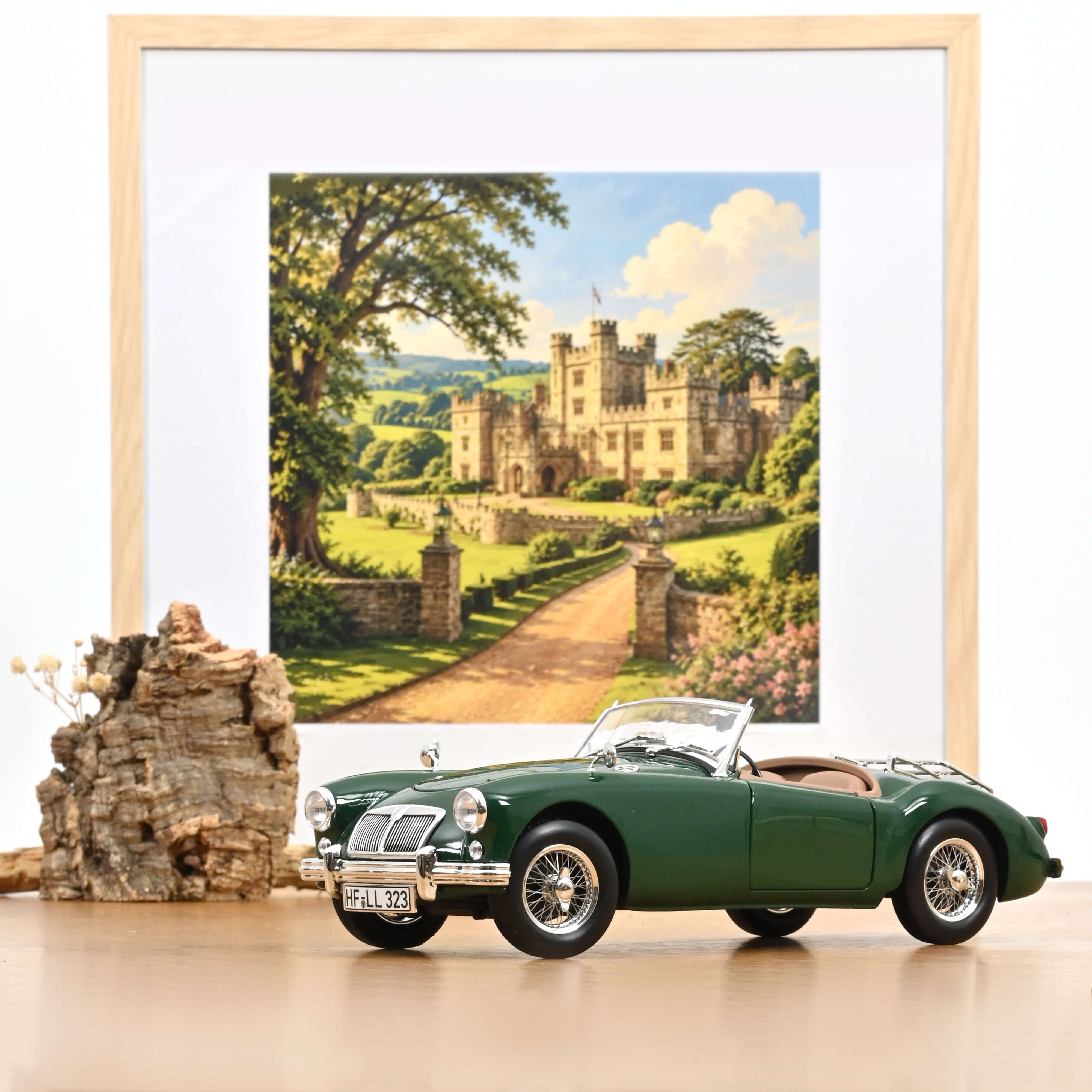 MGA 1955 British Racing Greenr 1:18 Norev