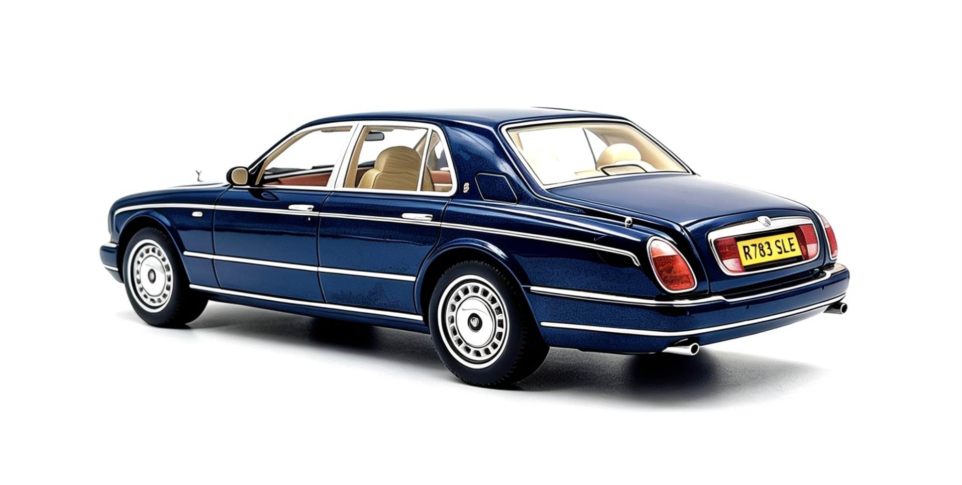 Rolls Royce RR Silver seraph peacock blue 1:18 Cult Scale
