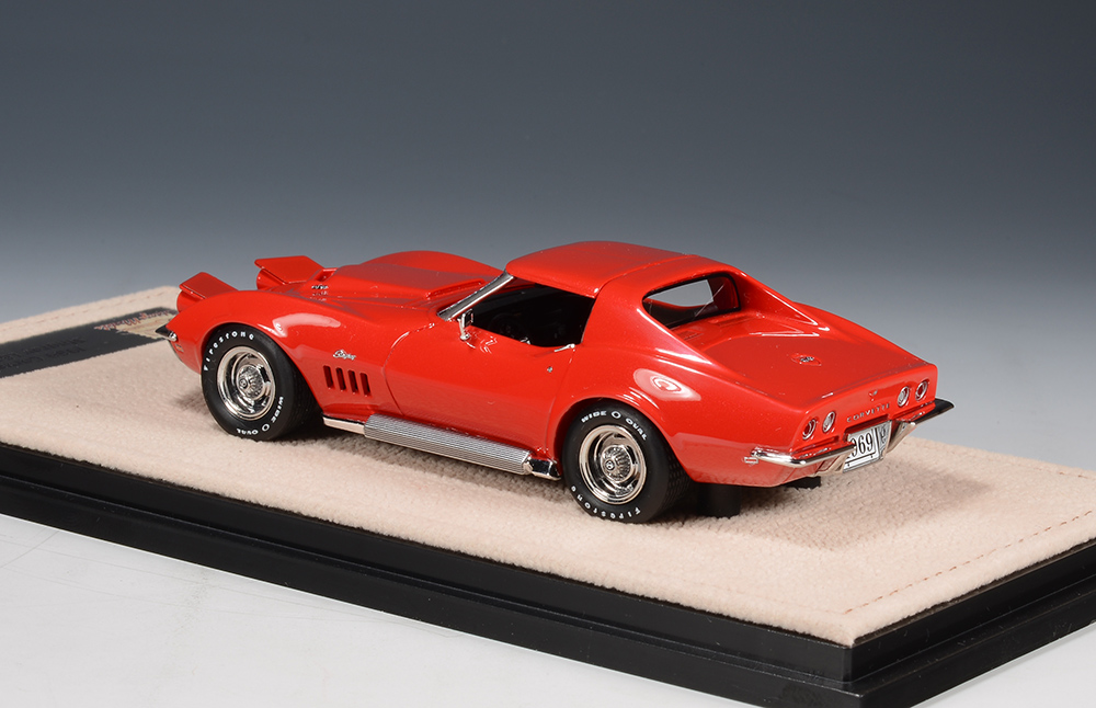 Chevrolet Corvette L88 Coupe Open Headlight/Closed Roof - redSTM690004 1:43 Stamp Models GLM