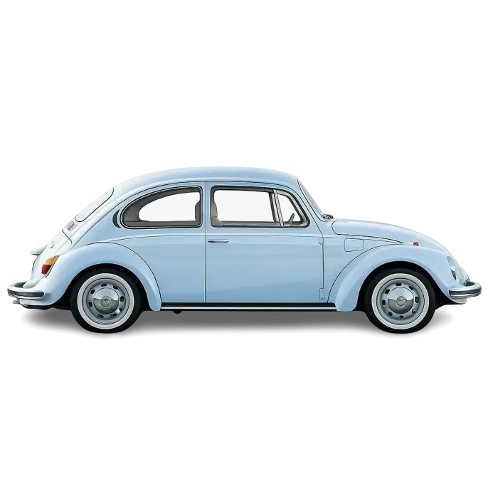 VW 1303 1973 Pastell Blau 1:18 Norev 