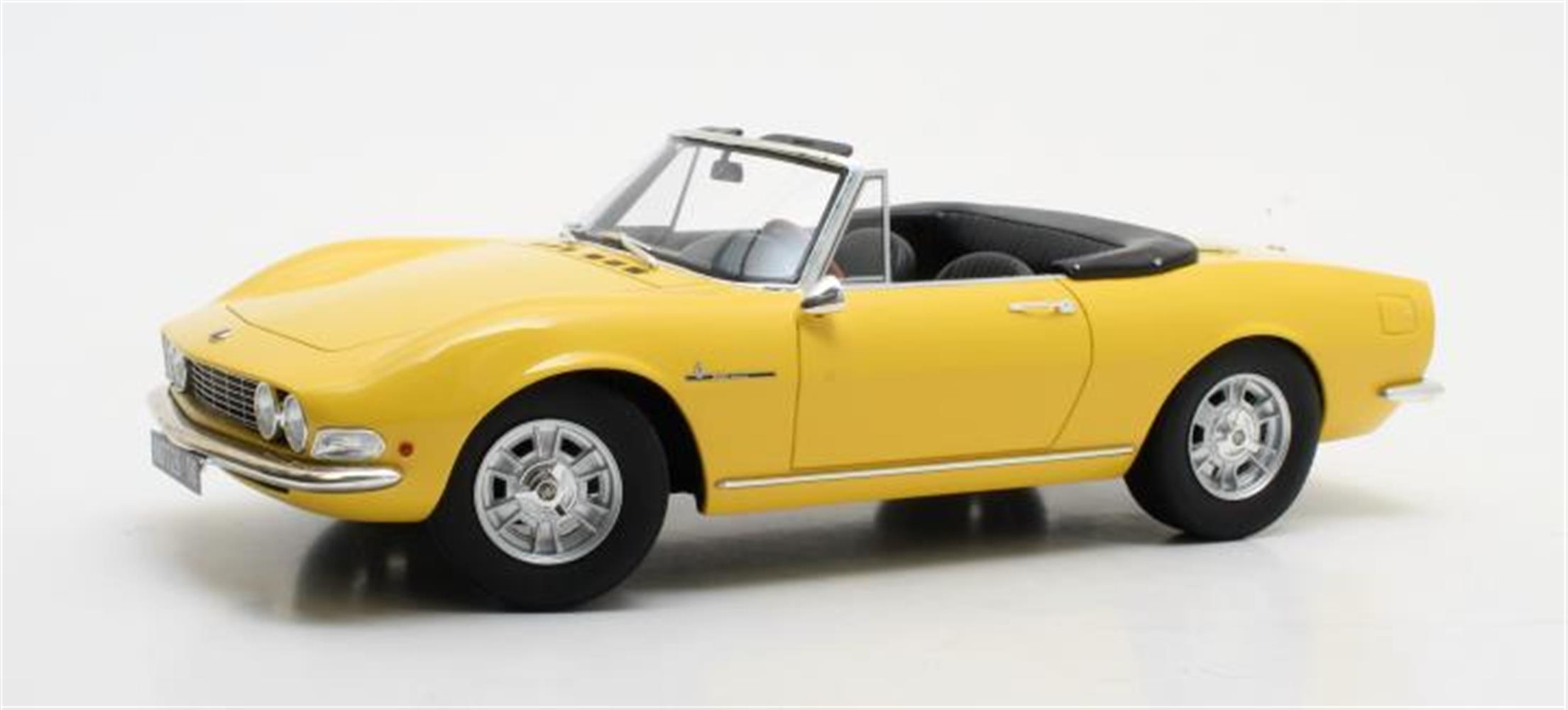 Fiat Dino Spyder yellow 1966 1:18 Cult Scale Models