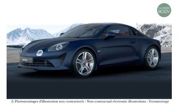 Alpine A110 S 2025 Matte Storm Blue 1:18 Norev