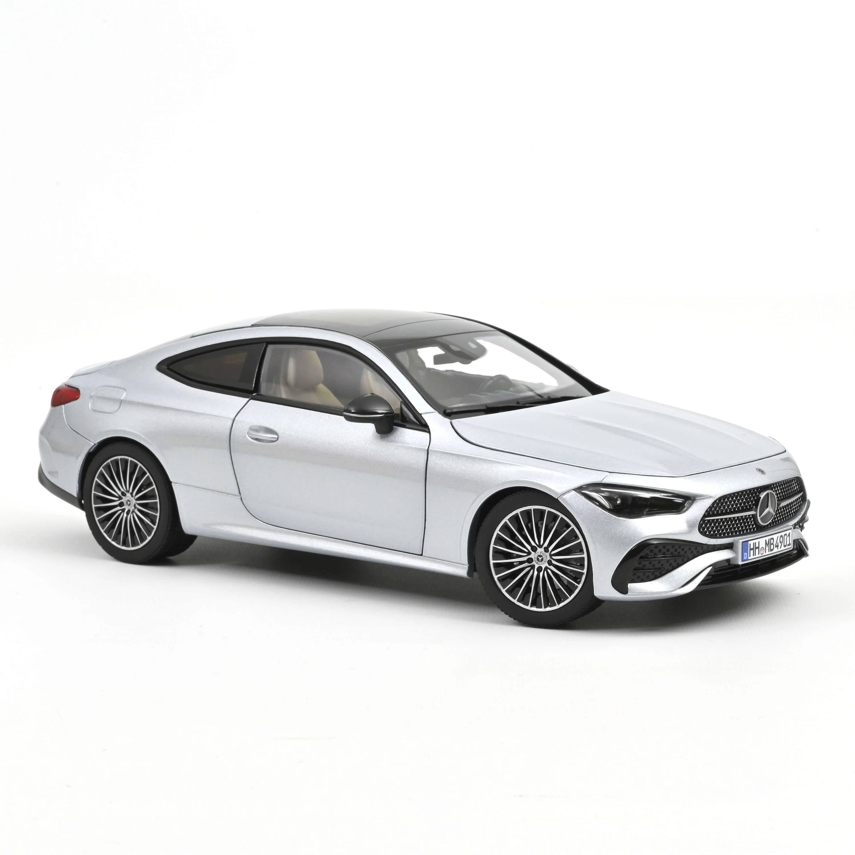 Mercedes Benz CLE Coupe 2024 Argent High-Tech 1:18 Norev
