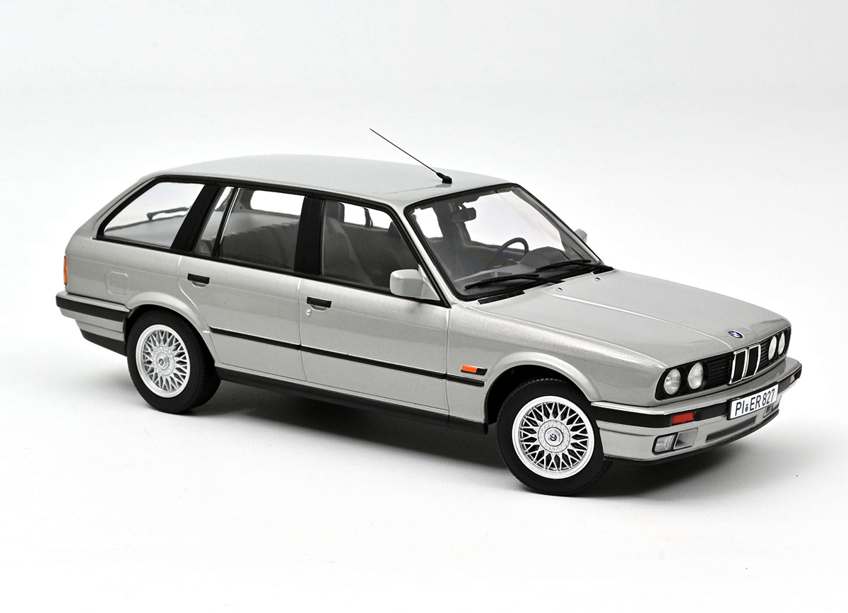 BMW 325i Touring 1991 Silber 1:18 Norev