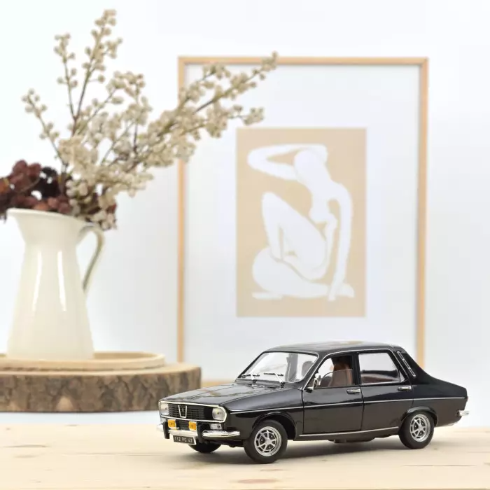 Renault 12 TS 1973 schwarz 1:18 Norev Limitation 400